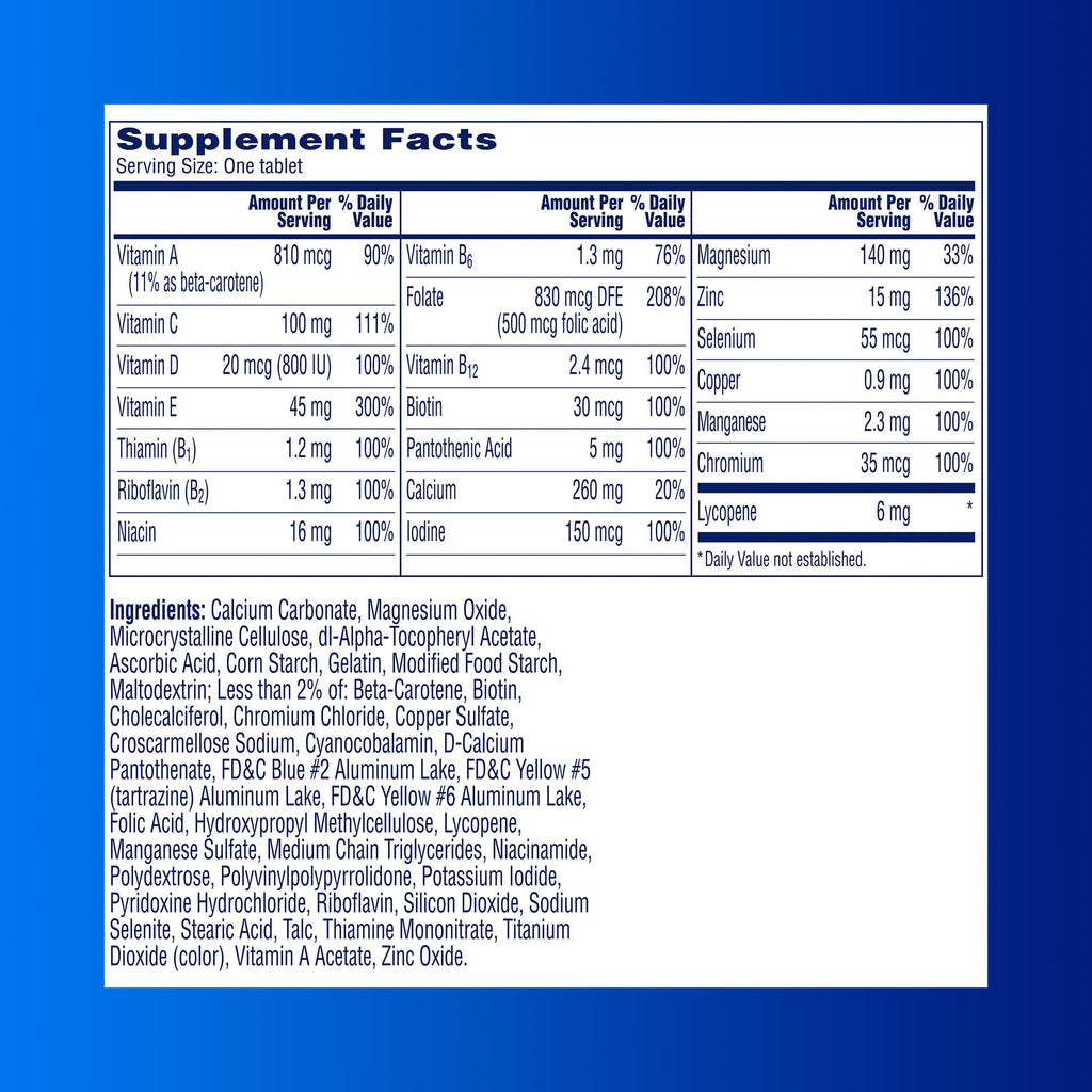 ONE A DAY Men's Pre-Conception Health Multivitamin - 30 Tablets - image 8