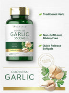 Carlyle Odorless Garlic Supplement - 400 Softgels - image 4