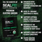 SEALFIT ElectroGreens Organic Electrolyte Greens Powder - 11.6 oz - image 2