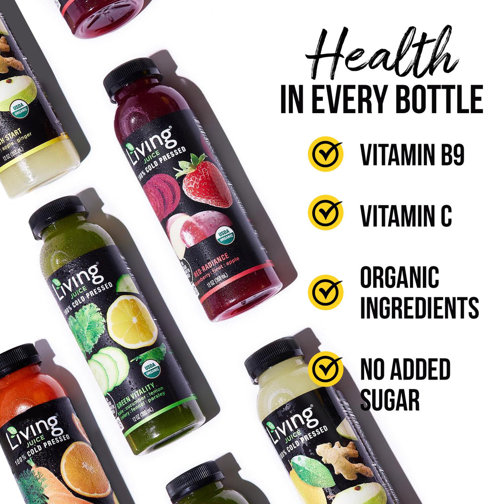 O2 Living Carrot Kick Organic Cold Pressed Juice