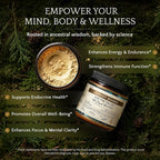 RAW Forest Foods Pine Pollen Powder Adaptogenic Tonic - 70g - image 2