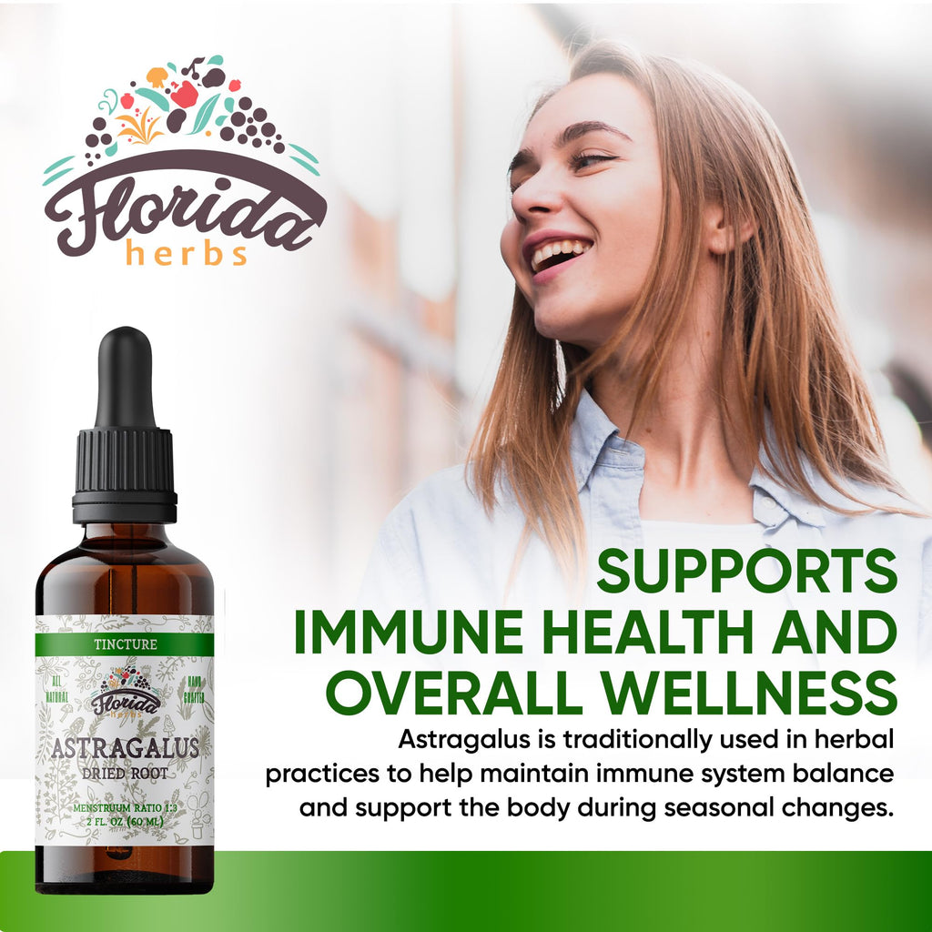 Florida Herbs Astragalus Tincture Organic Extract - 2 oz - image 2