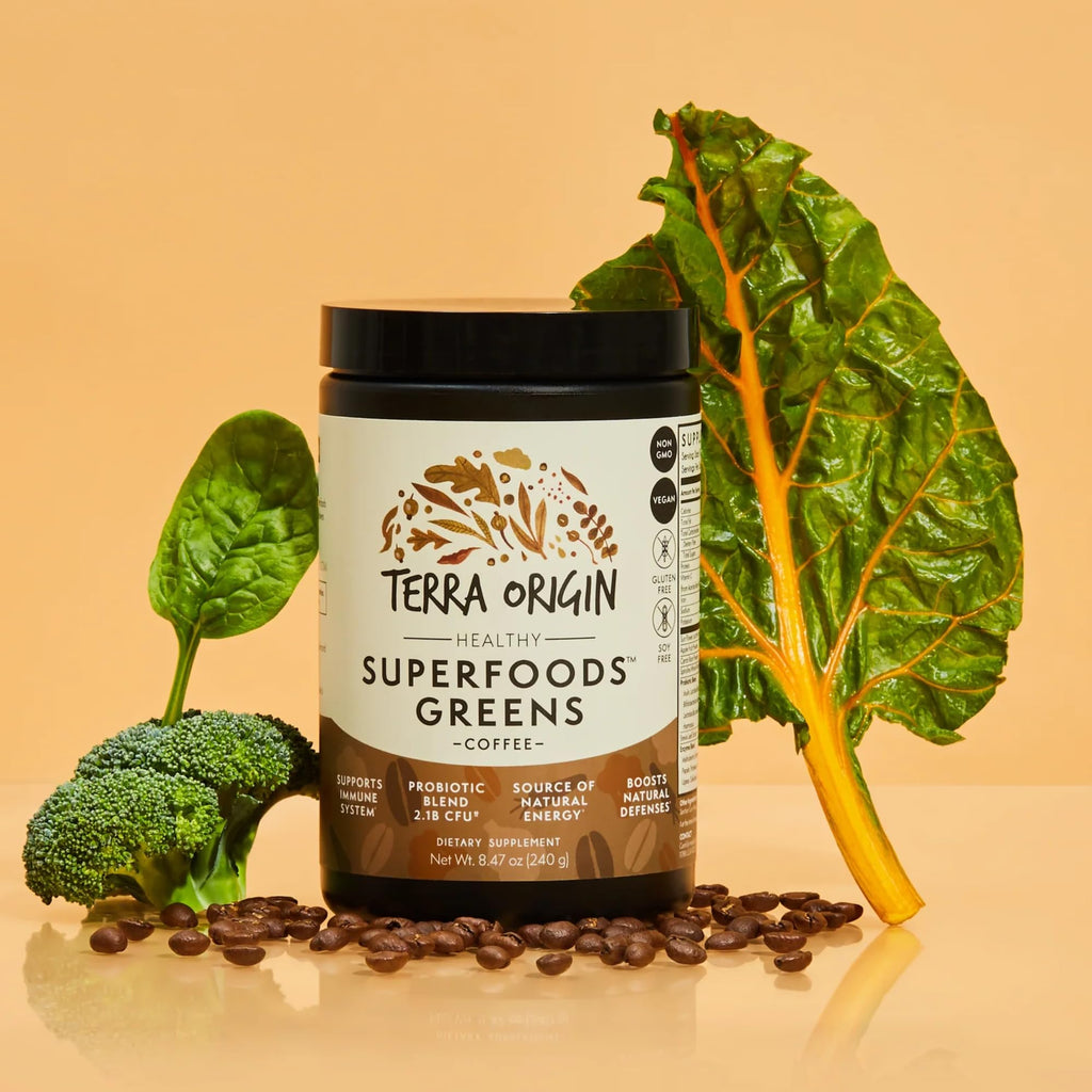 TERRA ORIGIN Superfoods Greens Blend Powder - 30 Servings - image 3