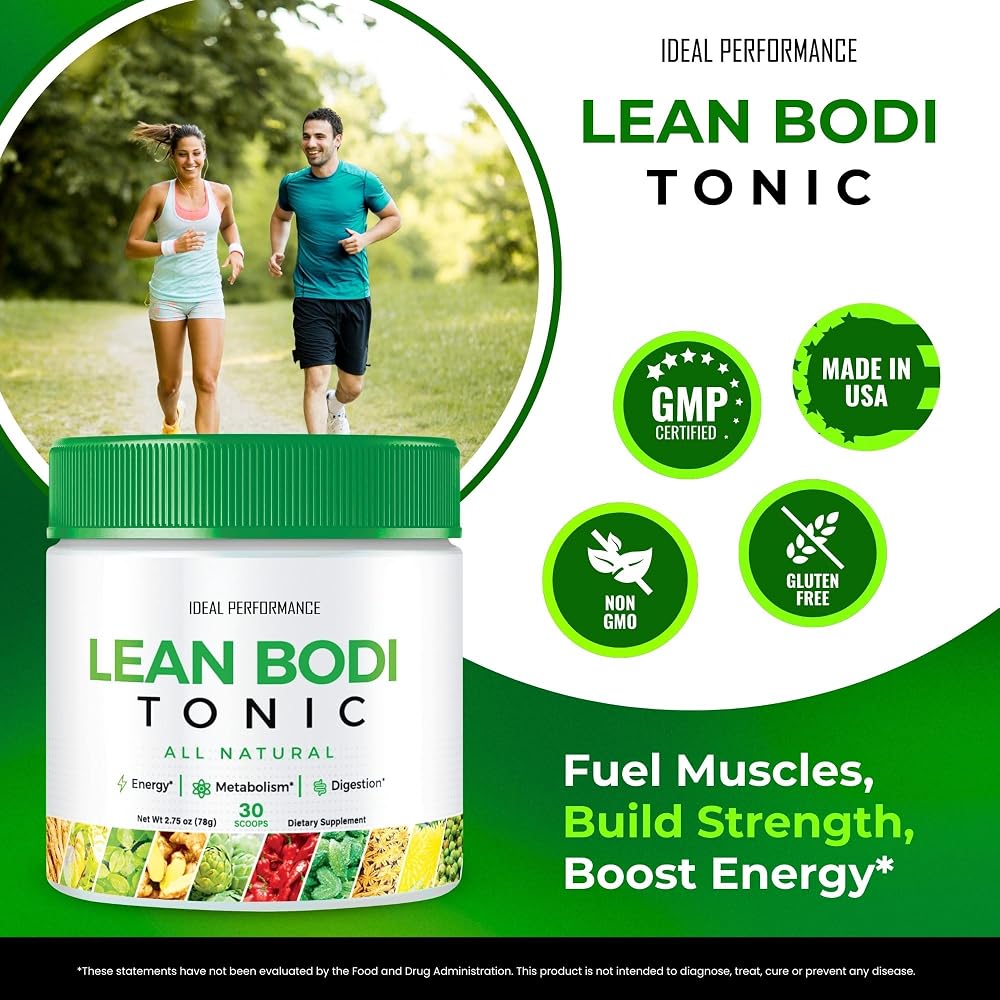 IDEAL PERFORMANCE Lean Bodi Tonic Powder with Vitamin B6 & BCAA - image 4