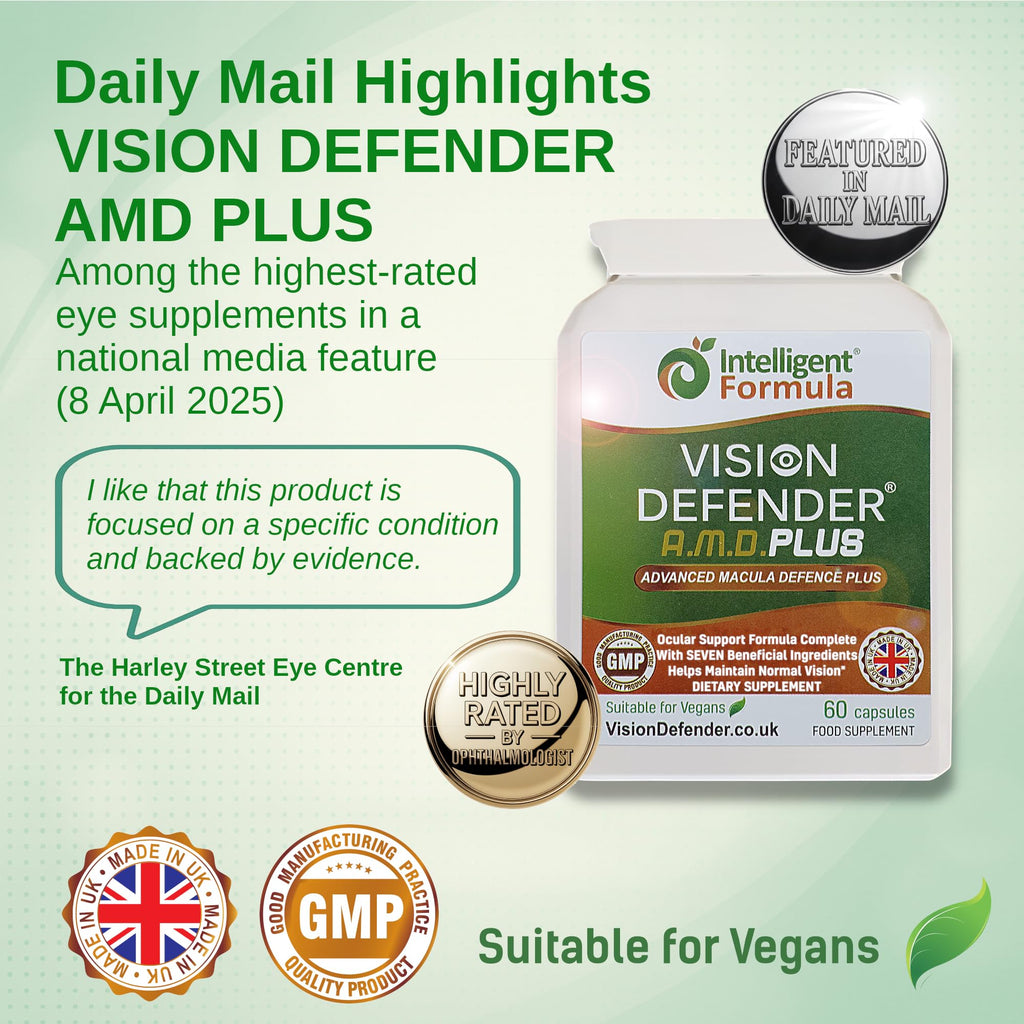 Intelligent Formula Vision Defender Plus Eye Supplement - 60 Vegan Capsules - image 3