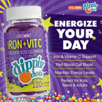 Vital+Boon Iron Gummies with Vitamin C & B12