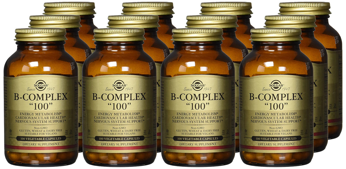 Solgar B-Complex 100 - 100 Vegetable Capsules - image 5