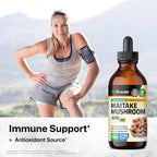 BIO KRAUTER Maitake Mushroom Tincture for Immune Support - 4 Fl Oz - image 2