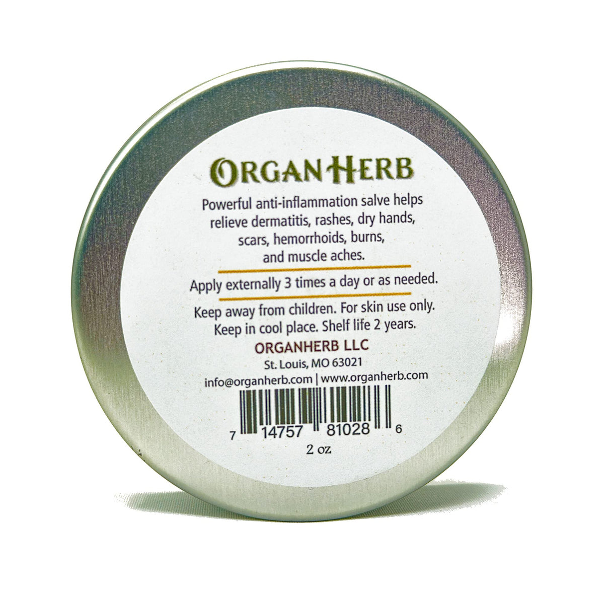 OrganHerb Organic St. John's Wort Salve - 2 Fl Oz - image 3
