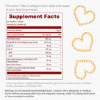 UpNourish Plant Sterols Citrus Bergamot Supplement - 120 Softgels - image 5