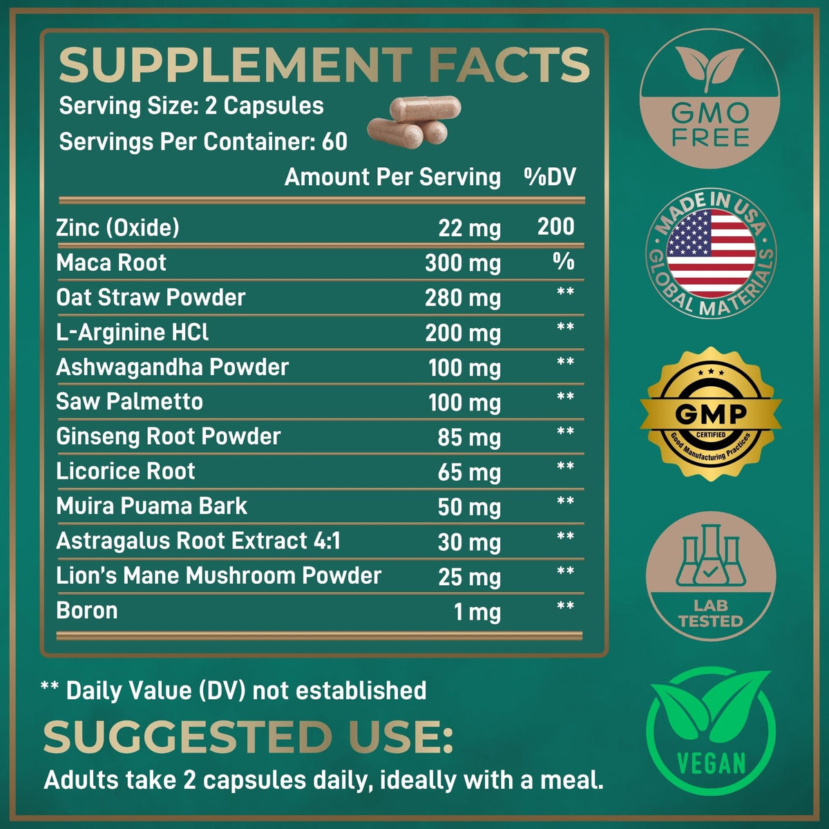 WILD FUEL HMB and Vitamin D3 Supplement Capsules Parent