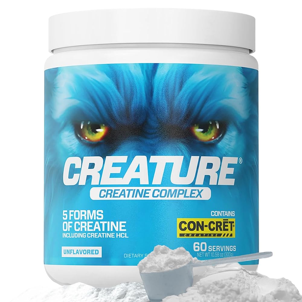 CREATURE® Creatine Complex - Creatine Monohydrate Powder with 5 Types