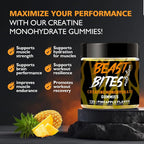 BEAST BITES Nutrition Creatine Monohydrate Gummies - 135 Count - image 2