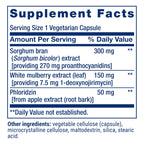Life Extension Tri Sugar Shield Sorghum Bran - 60 Capsules - image 3