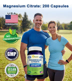 aSquared Nutrition Magnesium Citrate 833mg - 200 Capsules - image 2