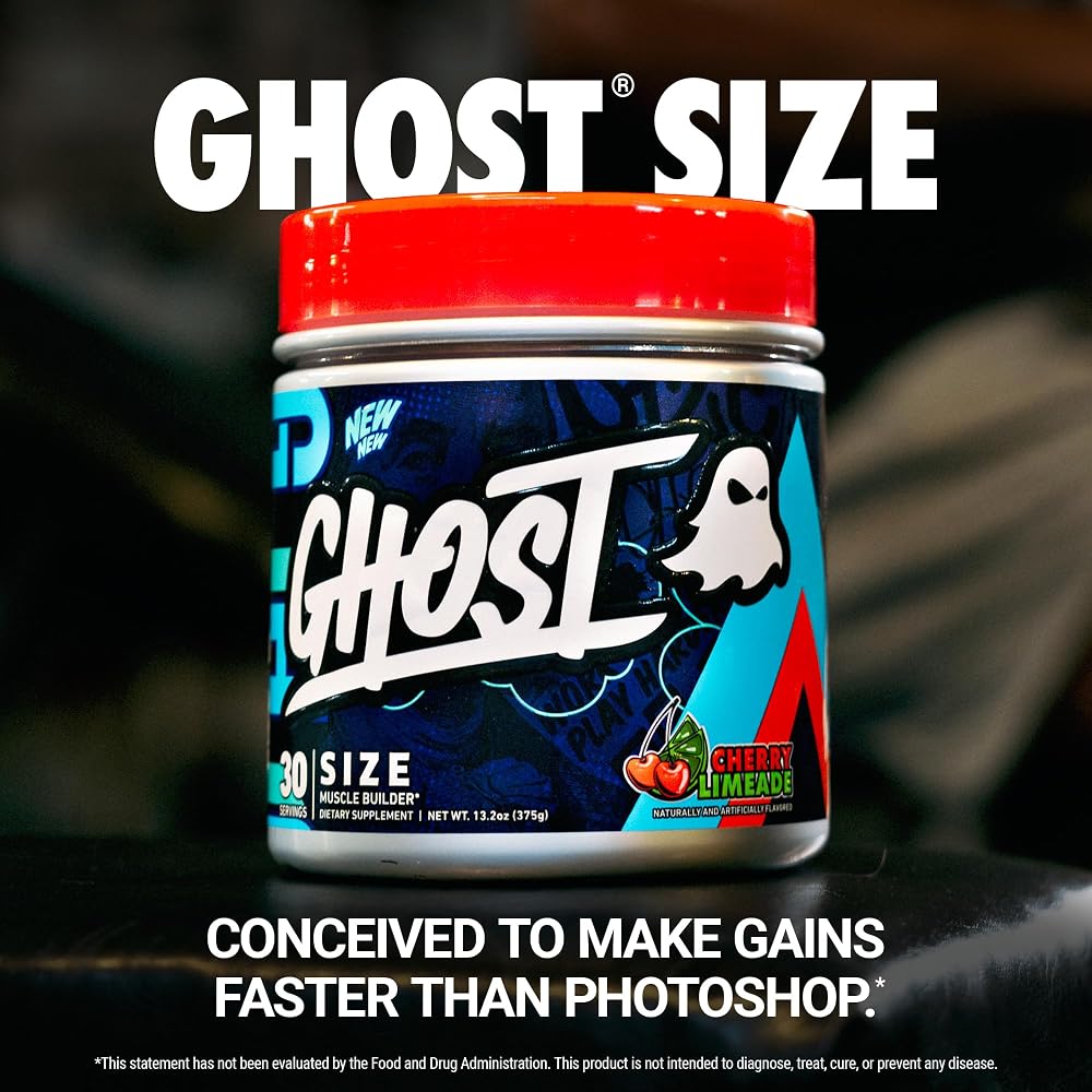 GHOST Size Muscle Builder Dietary Supplement with Creatine