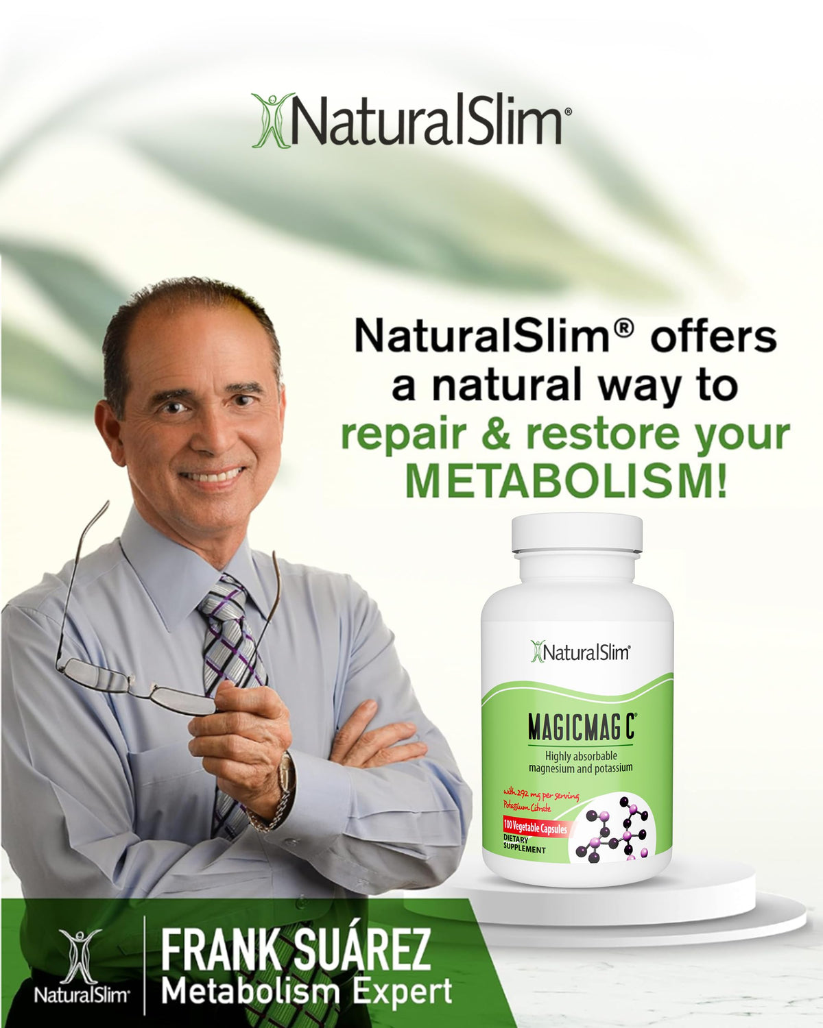 NaturalSlim MagicMag C Magnesium Citrate Capsules - 100 Count - image 8