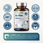 biophix Ox Bile 1000 mg with BioPerine - 120 Vegetarian Capsules - image 7