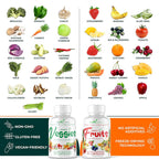 POWERED X PLANTS Fruit & Veggies Capsules - image 5