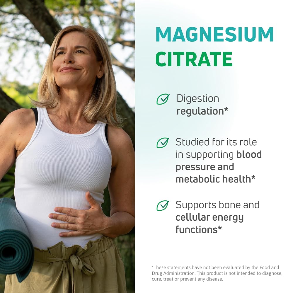 Nutra Nutrition Magnesium Citrate Complex 400 mg - 100 Softgels - image 4