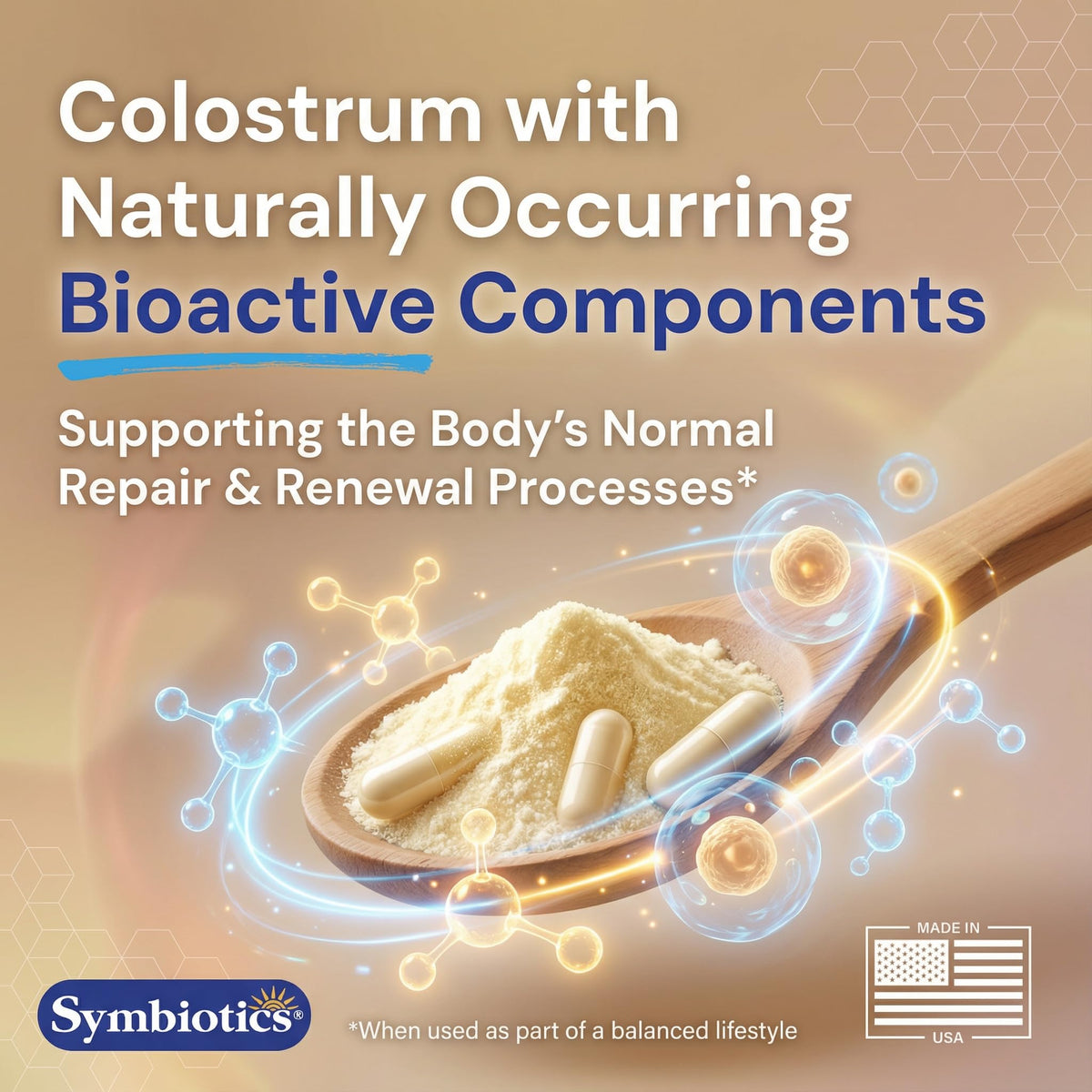 Symbiotics Colostrum Plus