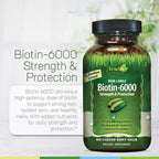 Irwin Naturals Biotin-6000 Hair Skin & Nail Support - 60 Softgels - image 5