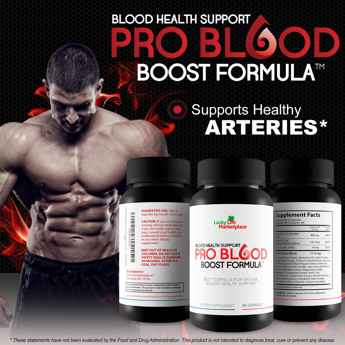 Generic Blood Health Support Pro Blood Boost Formula - 1 Bottle - image 6