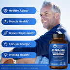 Vitamin World Ultra 360 Multivitamin for Men Over 50 - 180 Caplets - image 4
