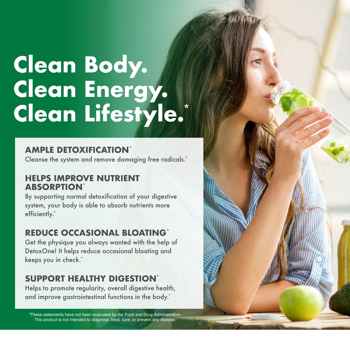 NutraOne DetoxOne 30​ Day Extra Strength Detox Cleanse Supports - image 7