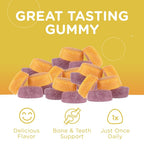 Zahler Yummy Kids Calcium Gummies with Vitamin D3 - 60 Count - image 6