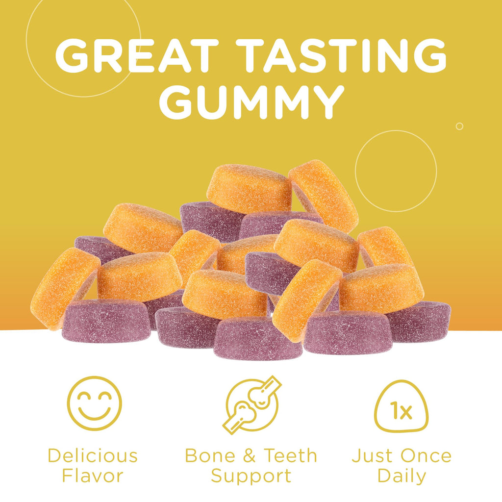 Zahler Yummy Kids Calcium Gummies with Vitamin D3 - 60 Count - image 6