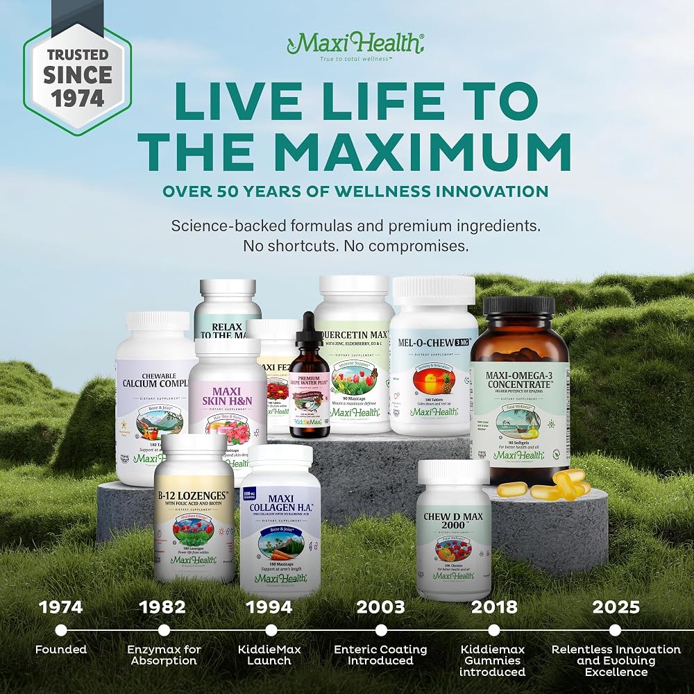 Maxi Health - Multivitamin for Women & Men - Daily Mens & Womens