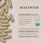 Garden Organics Bugleweed USDA Organic Capsules