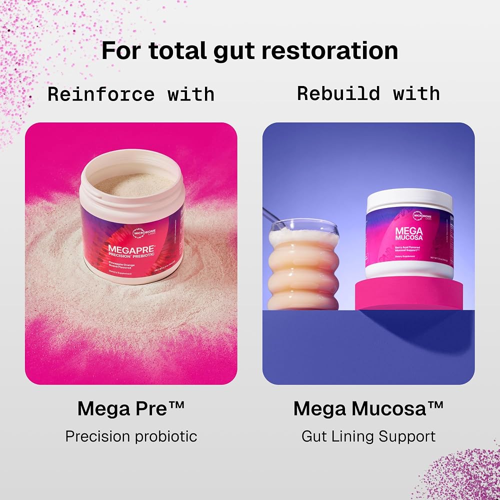 Microbiome Labs MegaSporeBiotic Probiotics for Digestive Health
