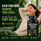 DLNIA Super Calm Cortisol Supplement with Magnesium Glycinate - 1 Count - image 5