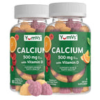 YUM-V'S Calcium Gummies 500 mg with Vitamin D3