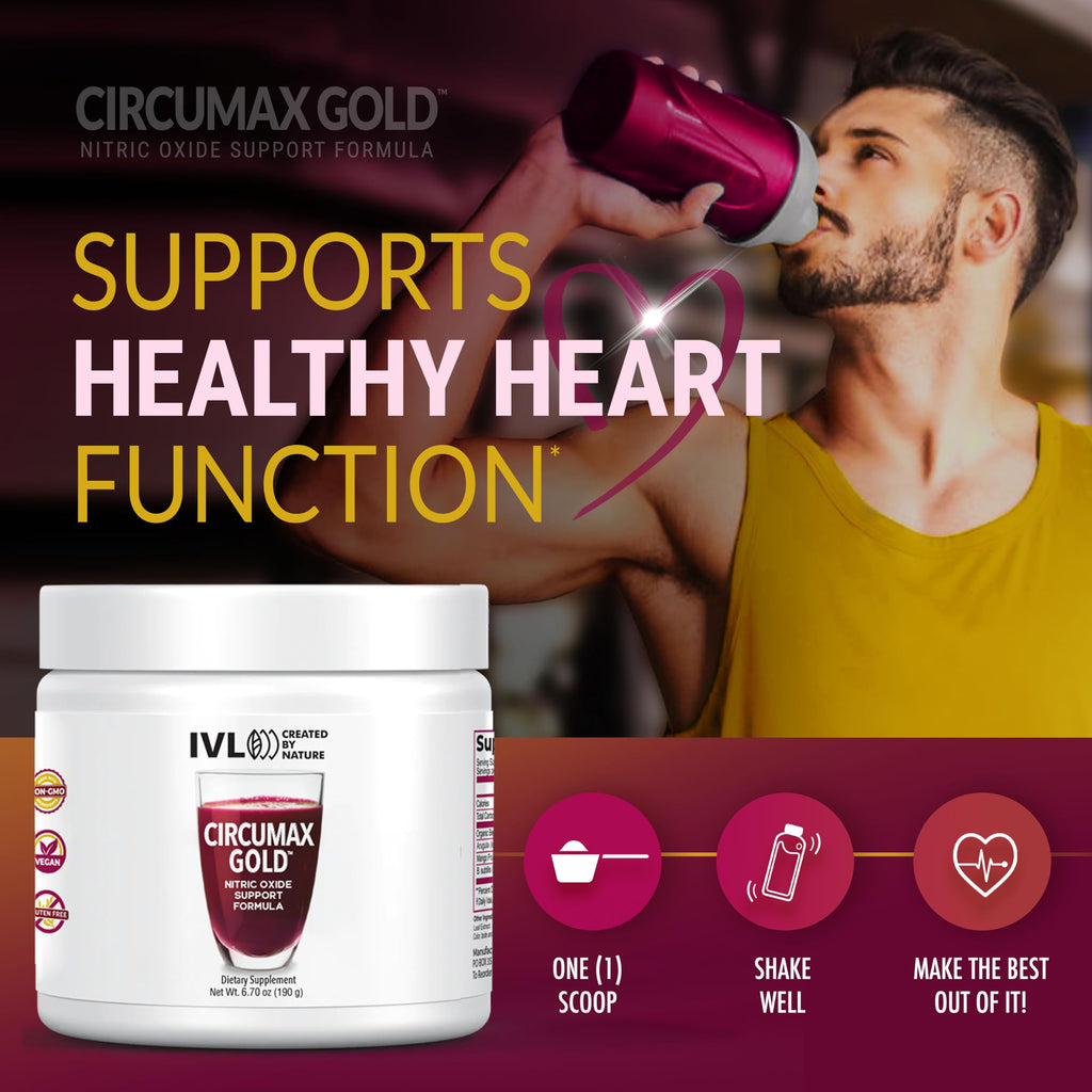 IVL CircuMax Gold Nitric Oxide Booster Powder - 30 Servings - image 7