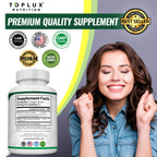 Toplux Citrus Bergamot Supplement 1500mg - 90 Capsules - image 7