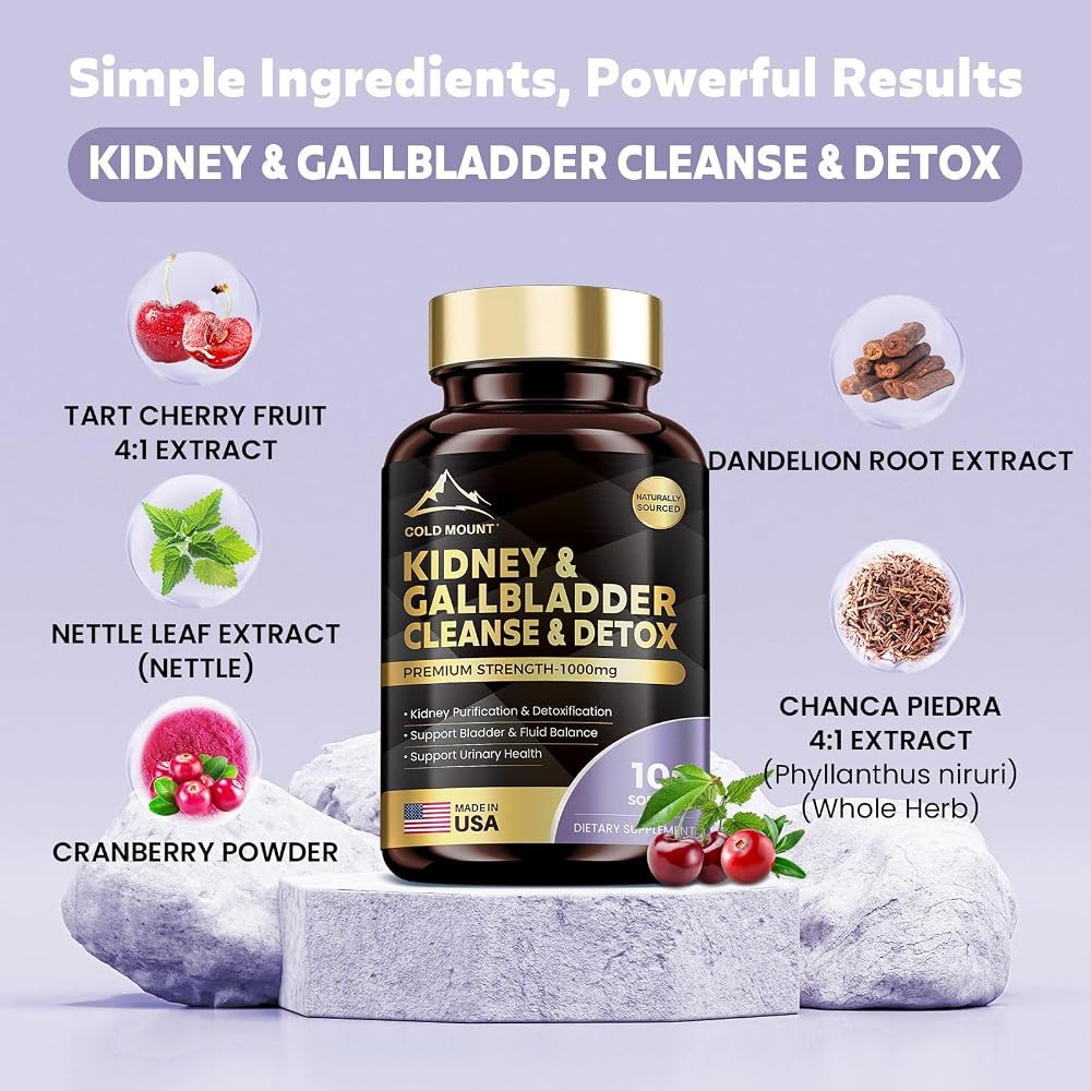 MEGNETA EGNETA Kidney Liver Cleanse Detox & Repair