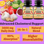 Nikoni Advanced Cholesterol Support 3600 mg Plant Sterols