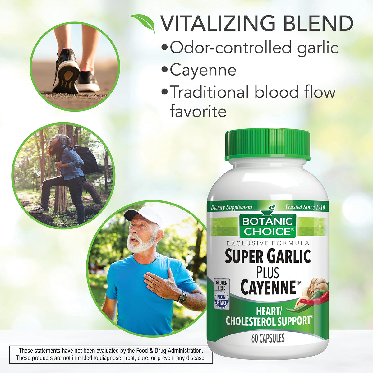 Botanic Choice Super Garlic Plus Cayenne - 60 Capsules - image 4