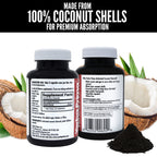 Yerba Prima Activated Coconut Charcoal - 60 Vegetarian Capsules - image 4