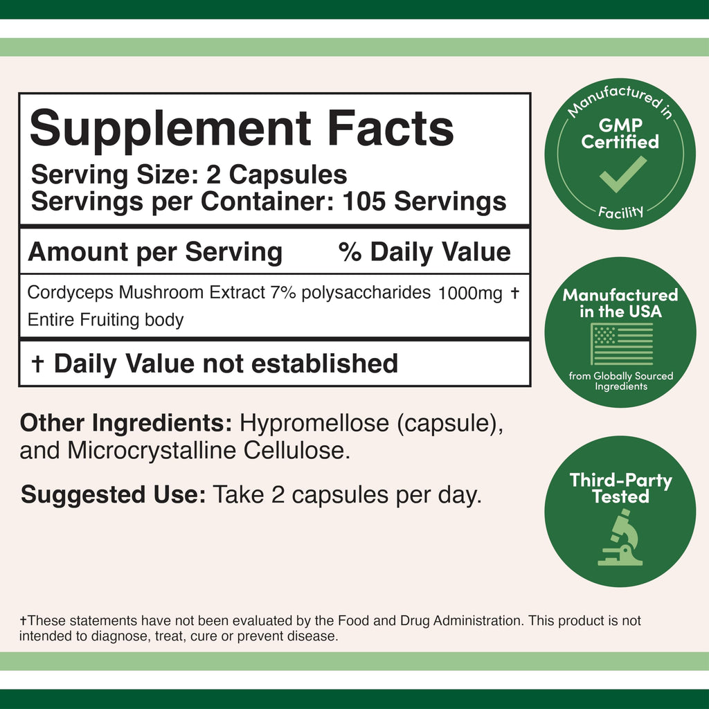 Double Wood Supplements Mushroom Supplement