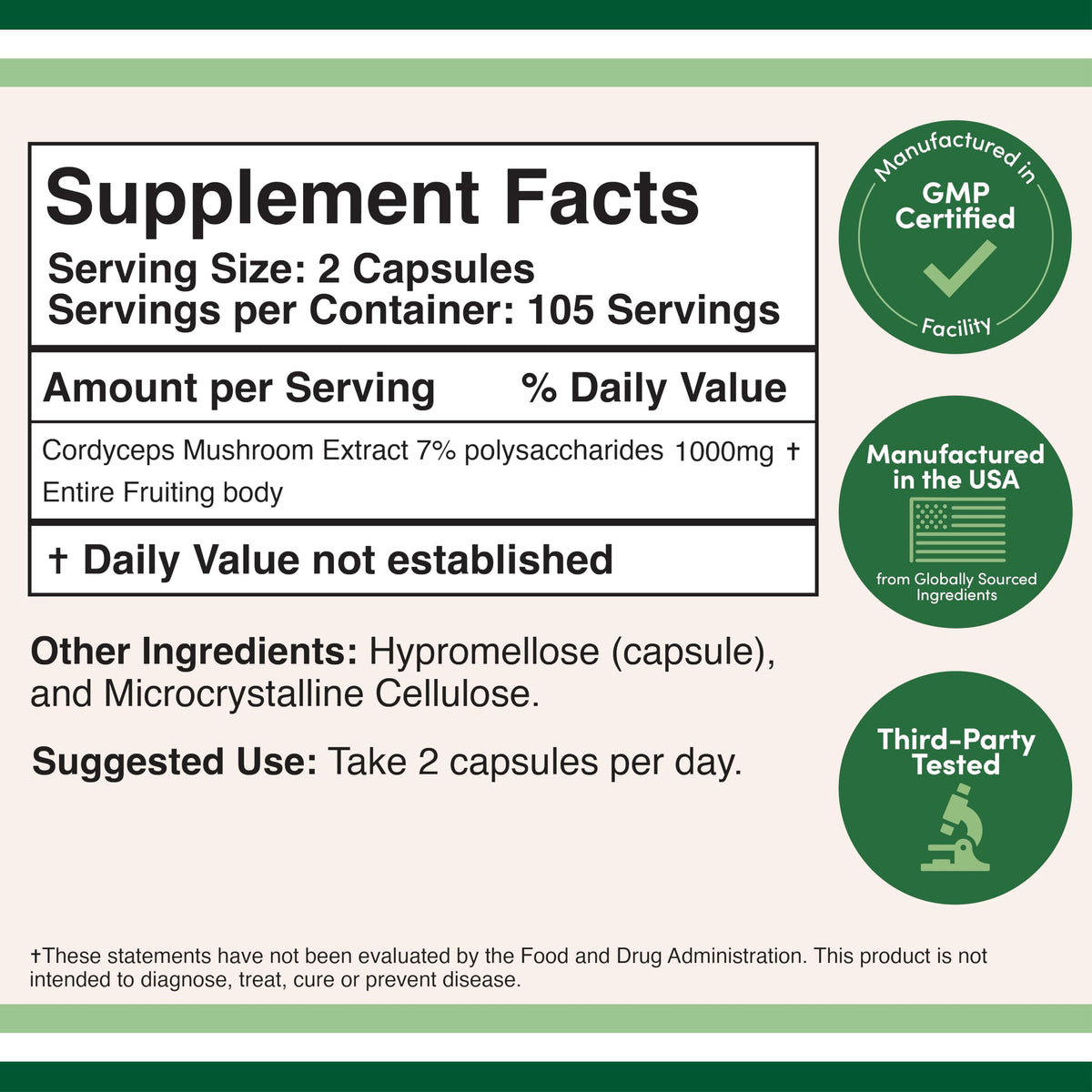 Double Wood Supplements Mushroom Supplement