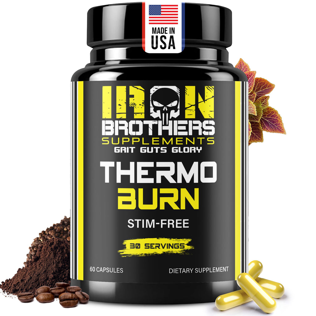 Iron Brothers Stimulant Free Fat Burner - 60 Capsules