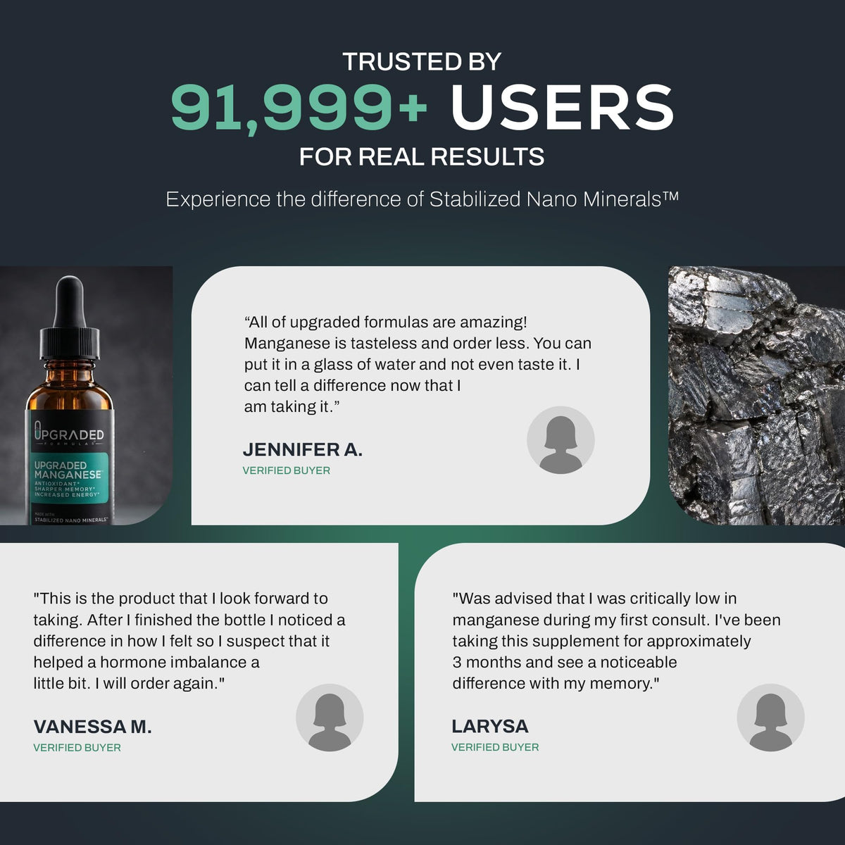 Upgraded Formulas Manganese Supplement Liquid - 2 Fl Oz - image 8