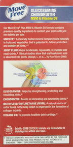 Move Free Advanced Joint Supplement with Glucosamine & Chondroitin - 80 Tablets - image 2
