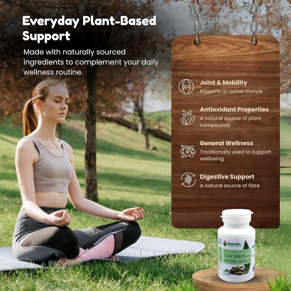 Lexmin Moringa Leaf & Turmeric Capsules - 60 Capsules - image 4