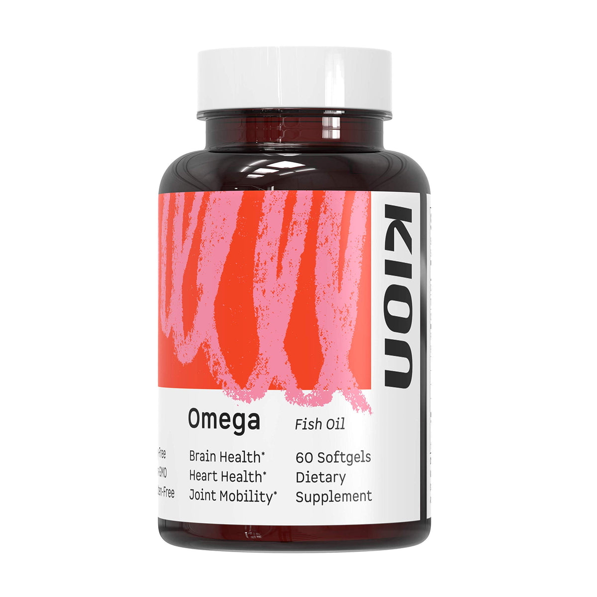 Kion Omega Omega-3 Fish Oil EPA & DHA Mini Softgels - 60 Count