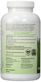 AIM BarleyLife Barley Grass Supplement - 280 Vegetarian Capsules - image 2